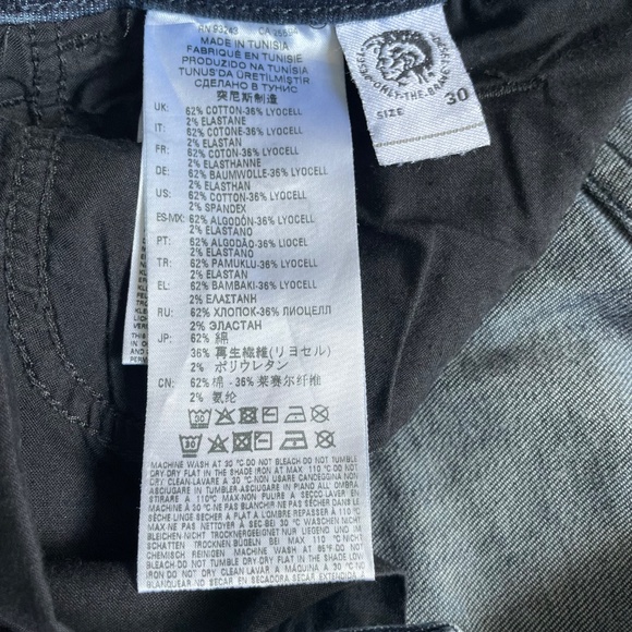 Diesel Thommer Men's Slim-Skinny Jeans W30 x L32 087AS (Blue) - Picture 11 of 15